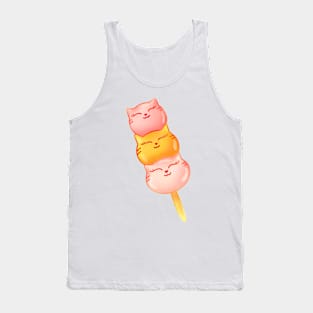 Lolly Cats - Icecicle Kittens - Cute Japanese Kawaii Food - Popsicle Kitty Tank Top